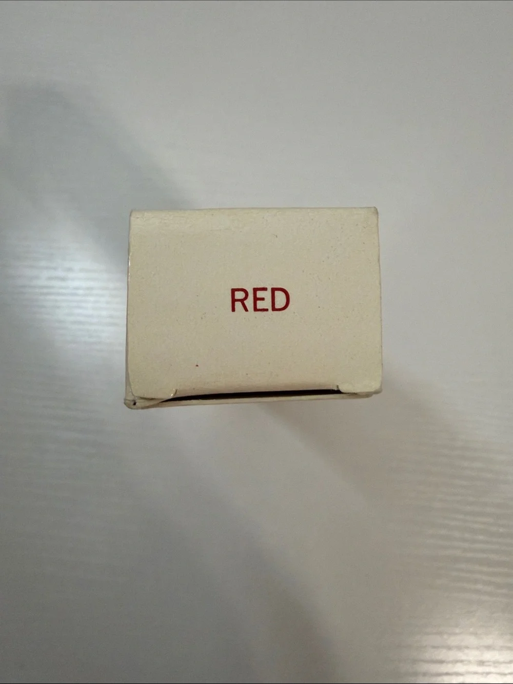 1970’s Avon Mini Bush Travel Hair Brush - Vintage New in Box - Red
